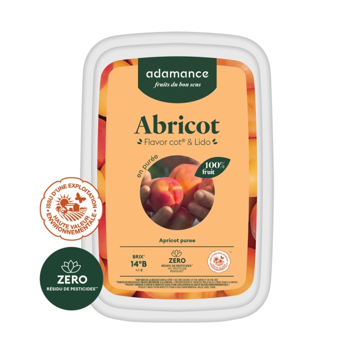 Abrikoos (Abricot) Fruitpuree Ongezoet