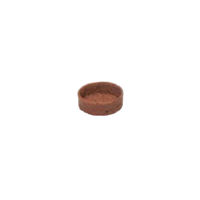 Tartelettes Chocolade (Roomboter) H17 mm - Rond Ø 55 mm