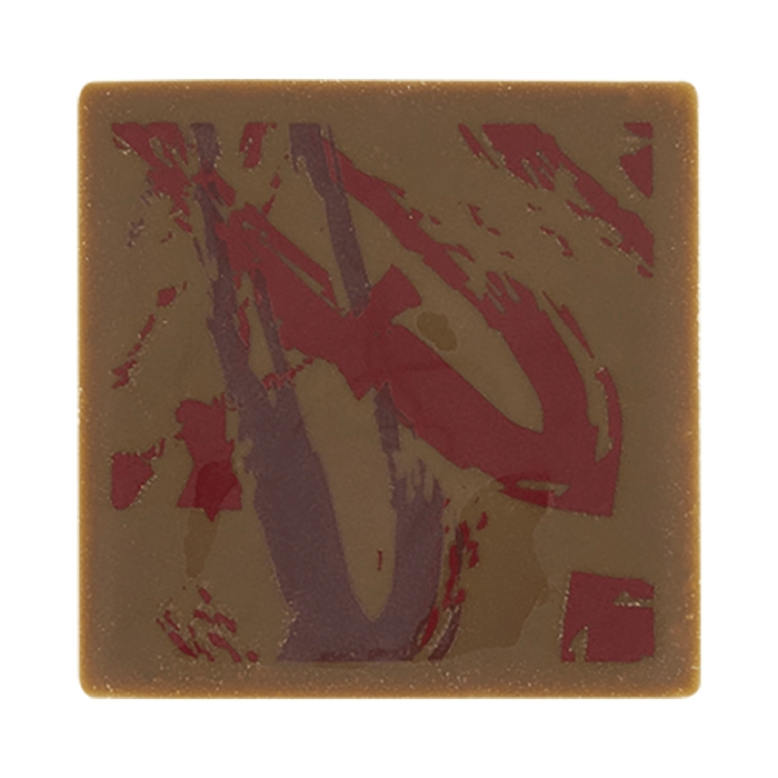 Vierkantje Rode Verf