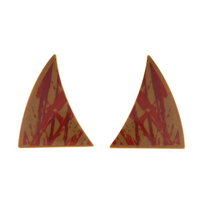 Vleugel Gemarmerd Rood