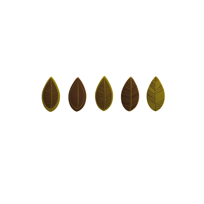 Blaadjes Geel 5 Modellen