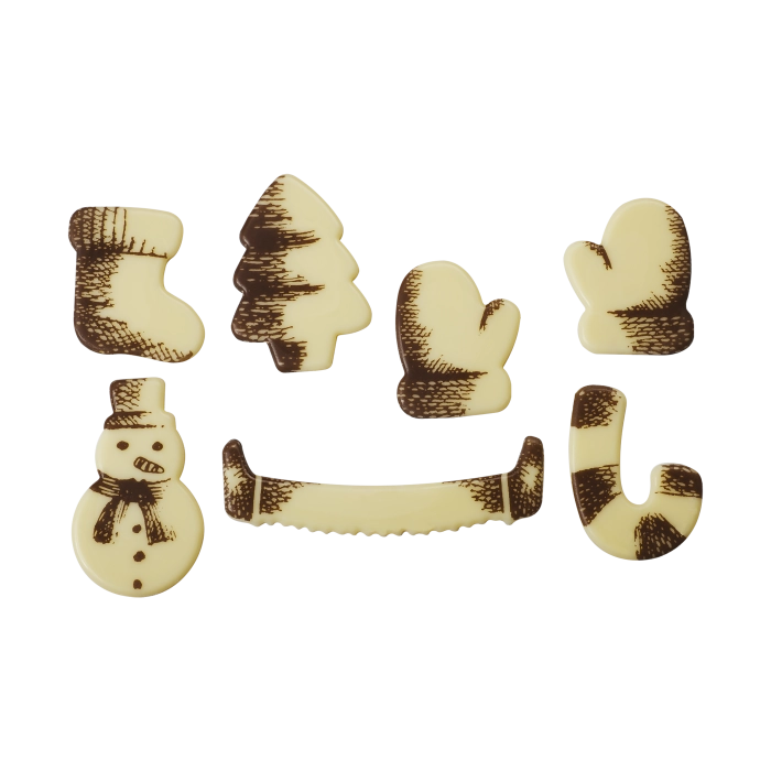 Bruine Kerstvormen 7 Modellen