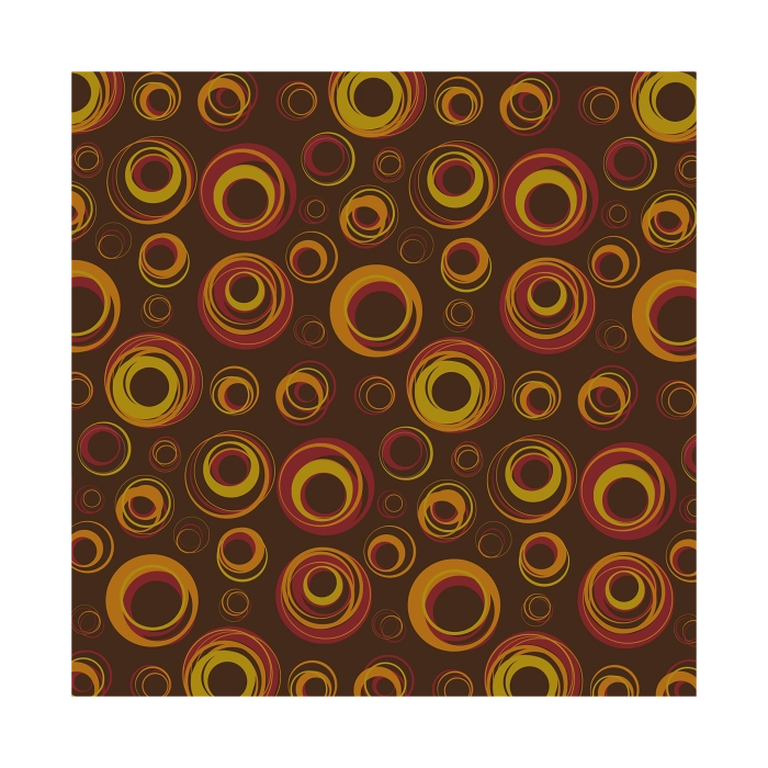 Transfervel Cirkels Rood Geel