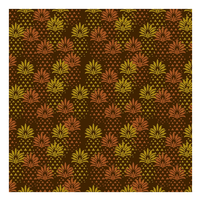 Transfervel Ananasmotief