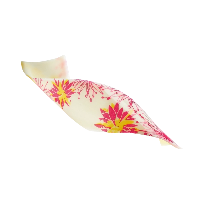 Gekruld Roze Bloemen