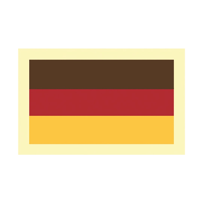 Rechthoekje Duitse Vlag