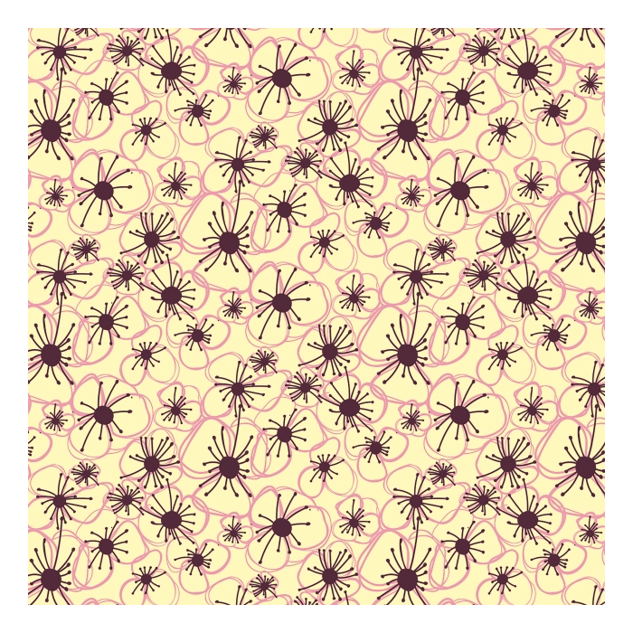 Transfervel Veldbloemen