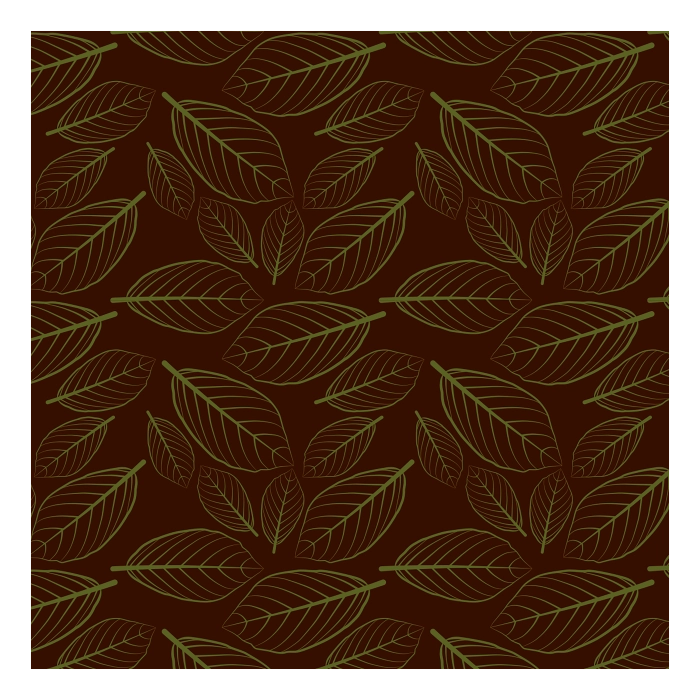 Transfervel Notenboomblaadjes