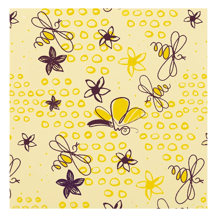 Transfervel Vlinders Bijen