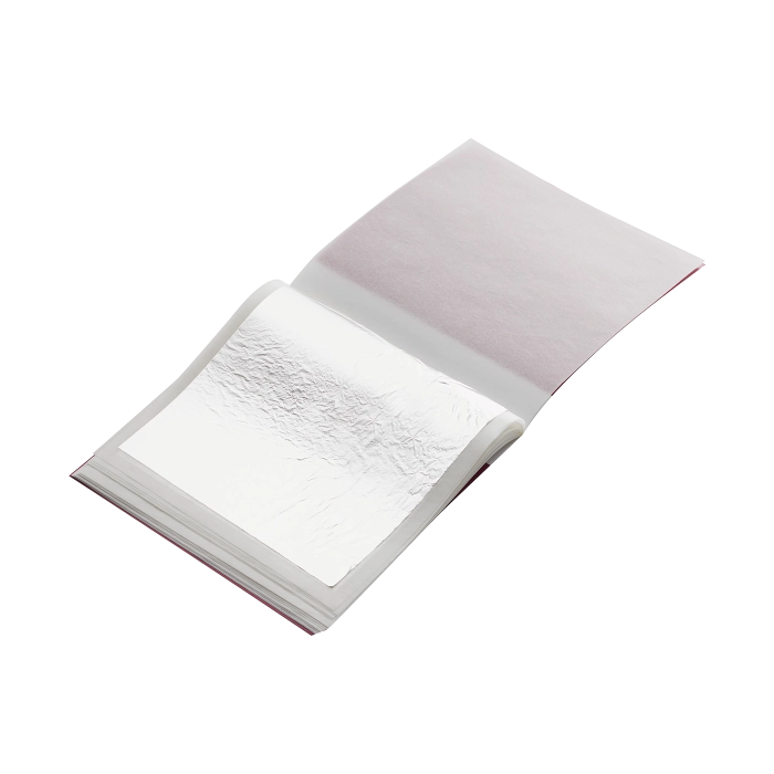 Boekje Met Zilverkleurige Vierkantjes 80 Mm