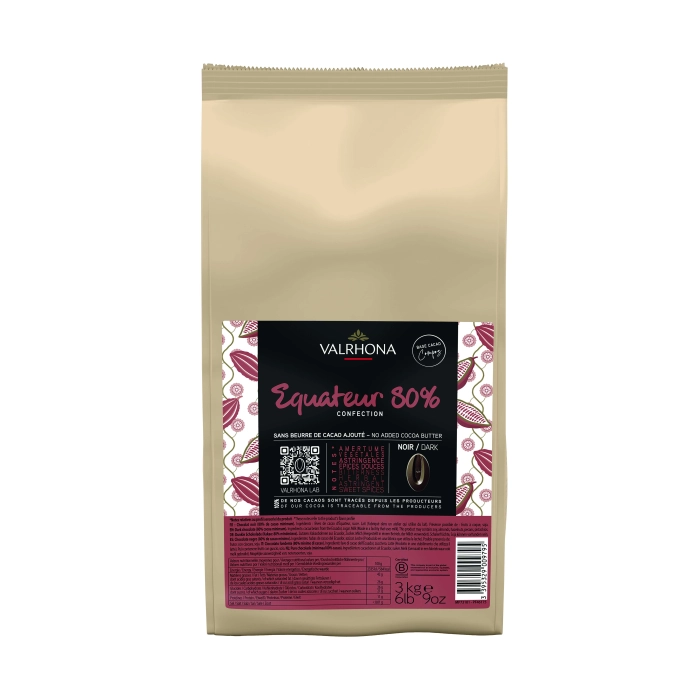 Equateur 80% Pure Chocolade Feves