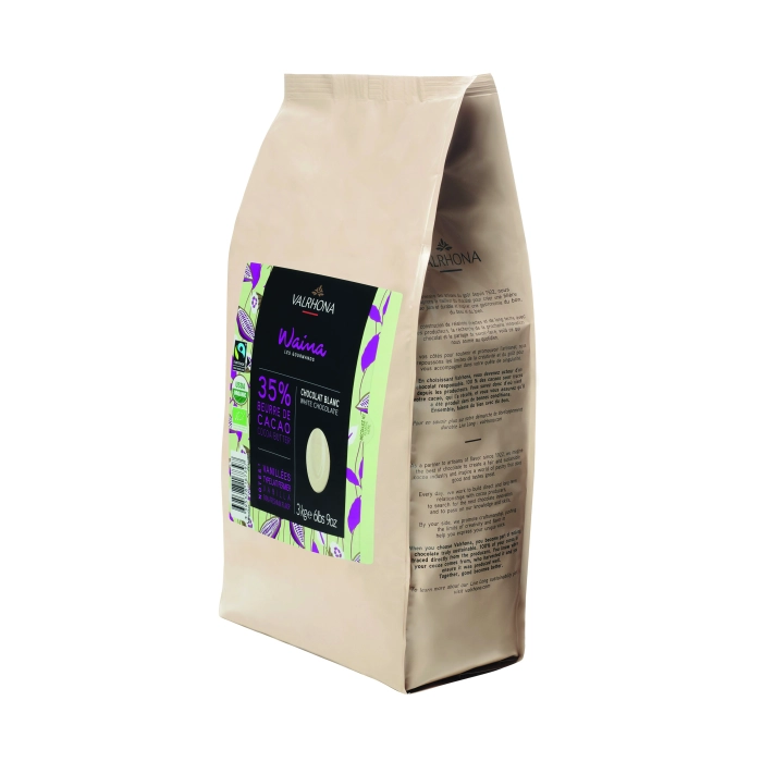Waina 35% Witte Chocolade Feves Biologisch