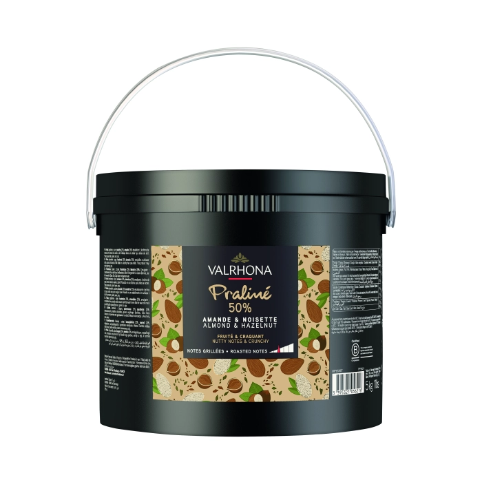 Amandel Hazelnoot Crunchy Praliné 50% (Nootachtig)