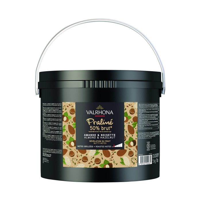 Amandel Hazelnoot Onbewerkt Praliné 50% (Nootachtig)