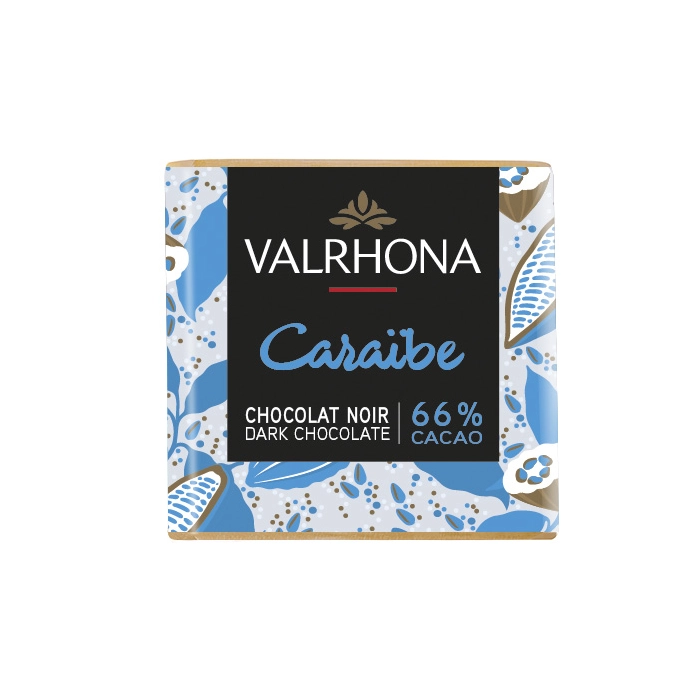 Carres Caraïbe 66% Pure Chocolade