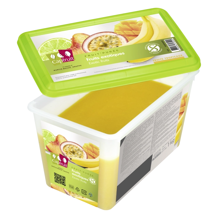 Exotic mix Fruitpuree Ongezoet
