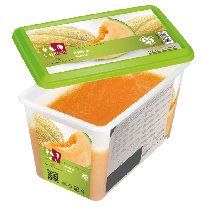 Meloen (Melon) Fruitpuree Ongezoet