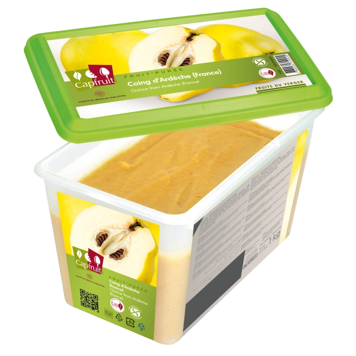 Kweepeer (Quince) Fruitpuree Ongezoet