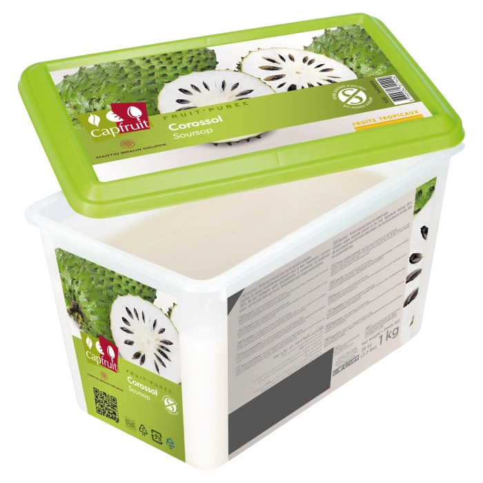 Zuurzak (Guanabana) Fruitpuree Ongezoet