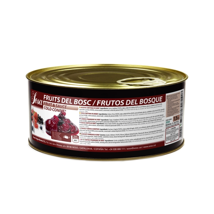 Fruit & Sauce Rood Fruit Heel Koud Gekonfijt