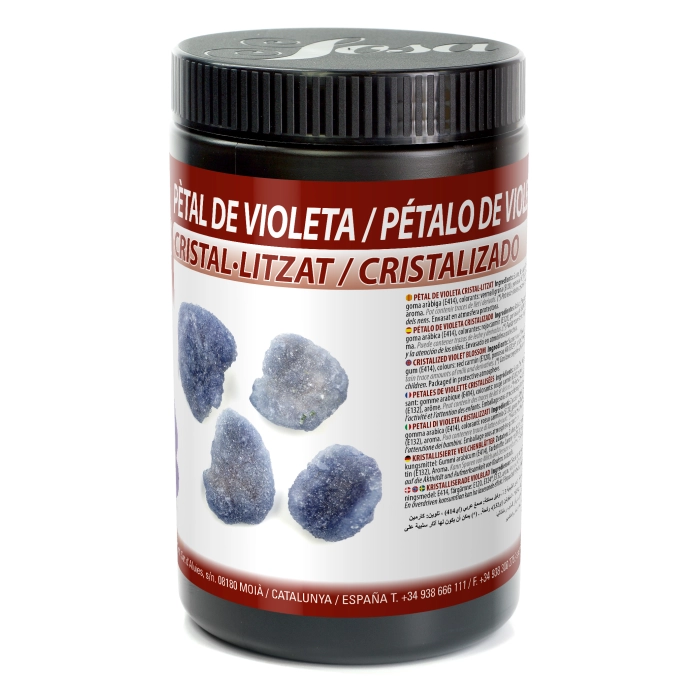 Viool Blaadjes Gekristaliseerd