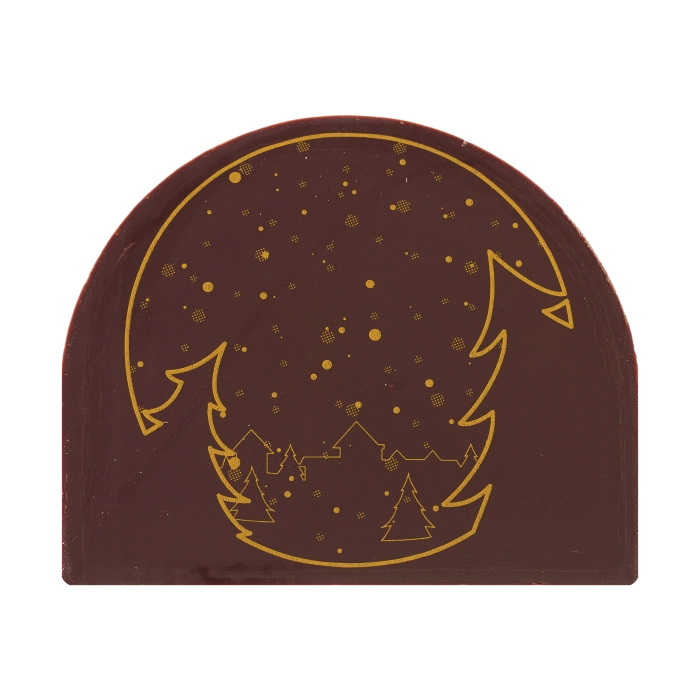 Rond Bûche Kersttafereel