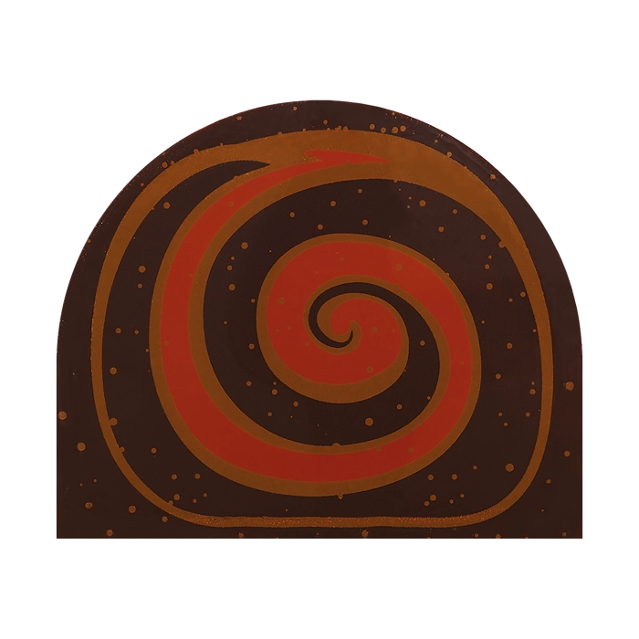 Rond Bûche Kerstspiraal