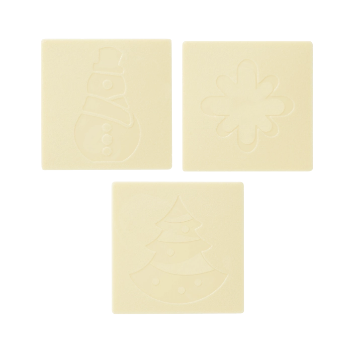 Bûche Textuur Wit 6 Modellen