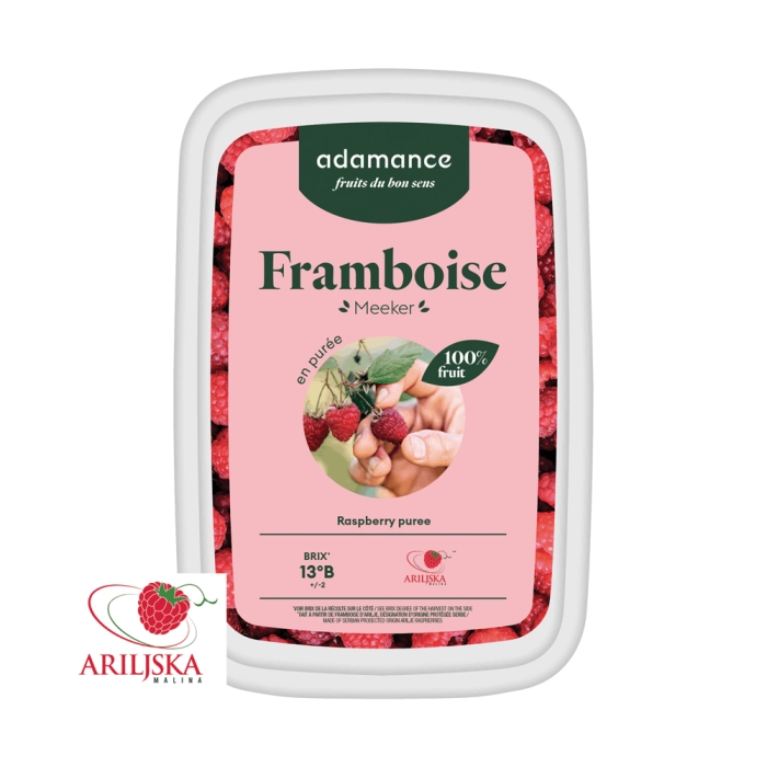 Framboos (Framboise) Fruitpuree Ongezoet
