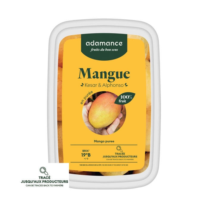 Mango Alphonso Fruitpuree Ongezoet