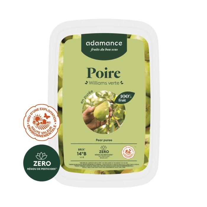 Peer (Poire William) Fruitpuree Ongezoet