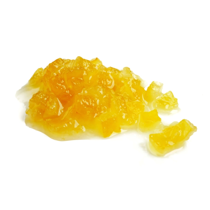 Citroen blokjes Fruit & Sauce koud gekonfijt